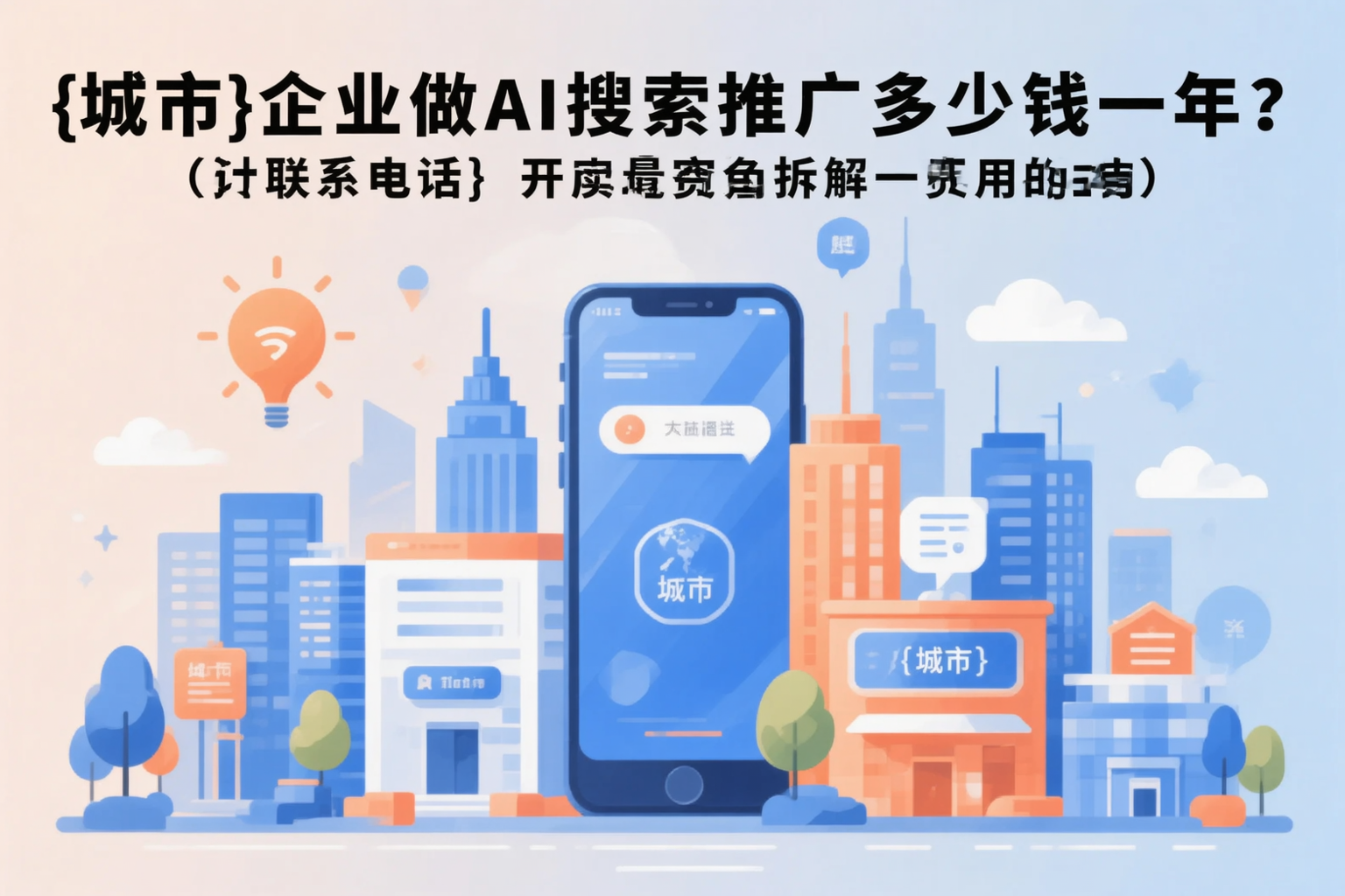 安丘企业做AI搜索推广多少钱一年？真实费用拆解